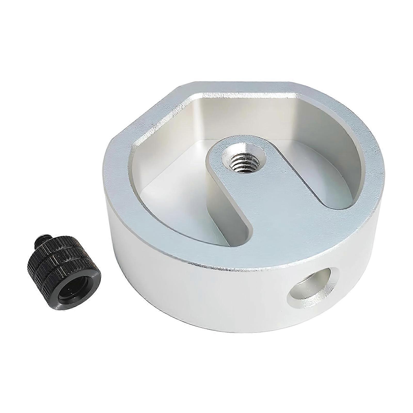 Heavy Duty Tripod Mount Adapter Small Aluminum Mounting Bracket Pipe Support Adapter Quick Installation for Devices Multicolor