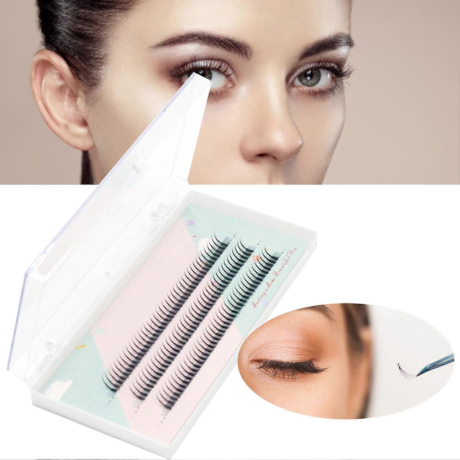 Hesroicy False Eyelashes Dense 3D A-Typed Makeup Extensions Eye Lashes for Party