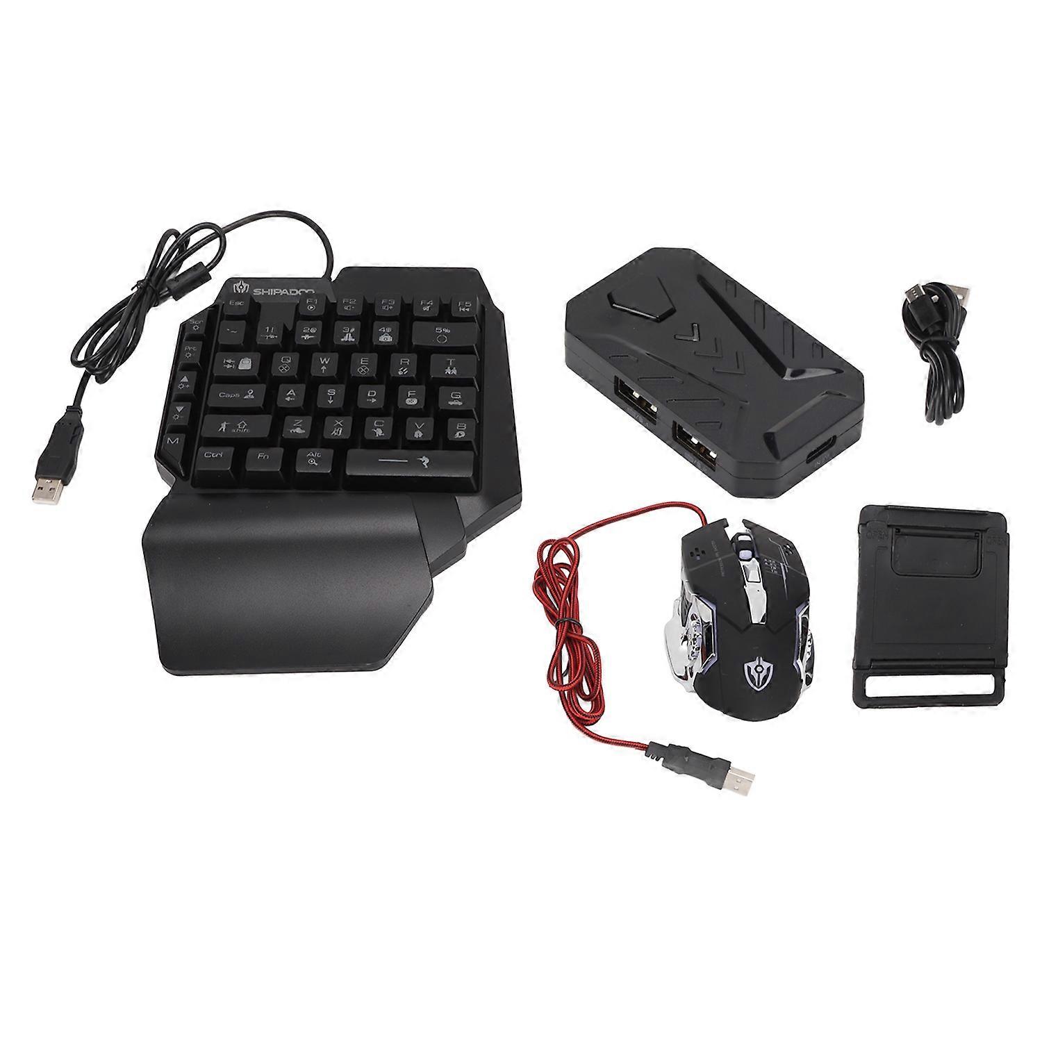 Keyboard and Mouse Converter Mobile Game Keyboard Mouse Adapter Wired Connection for Android System