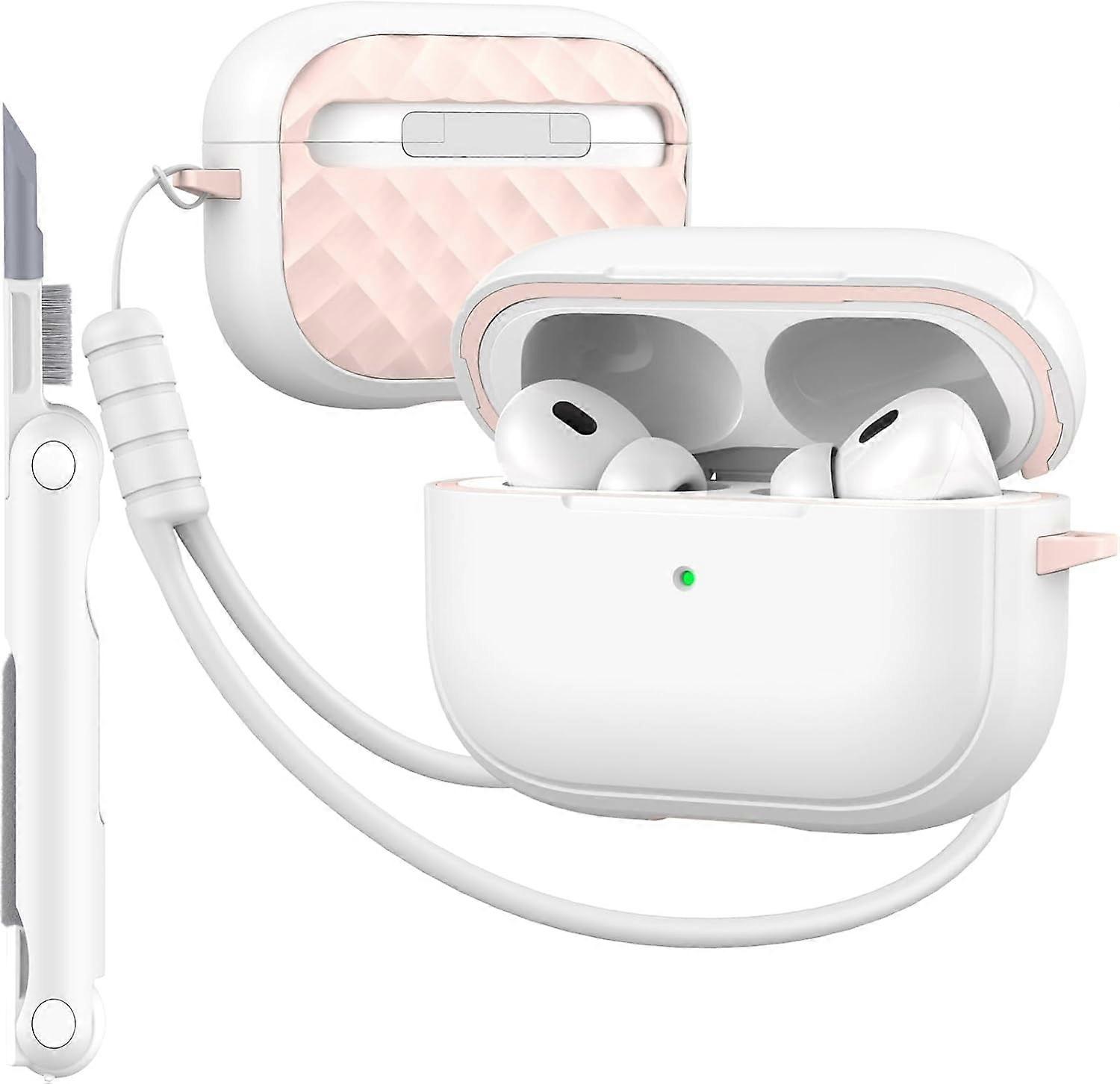for compatible with AirPods Pro Case (2023/2022/2019, 2nd/1st Gen), Compatible with Airpods Pro 2nd Generation