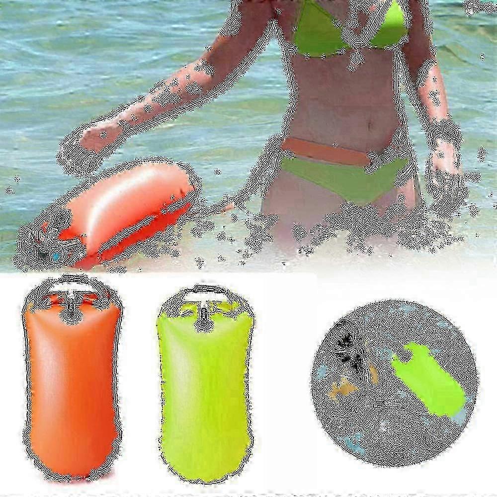السباحة عوامة سحب تعويم حقيبة جافة، البرية السباحة تعويم، نفخ حقيبة جافة مانعة للماء