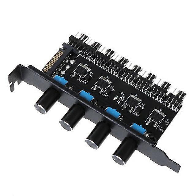 Computer case fan speed controller 4 control 8 bit 3PIN 4PIN fan speed controller PIC bit fan control