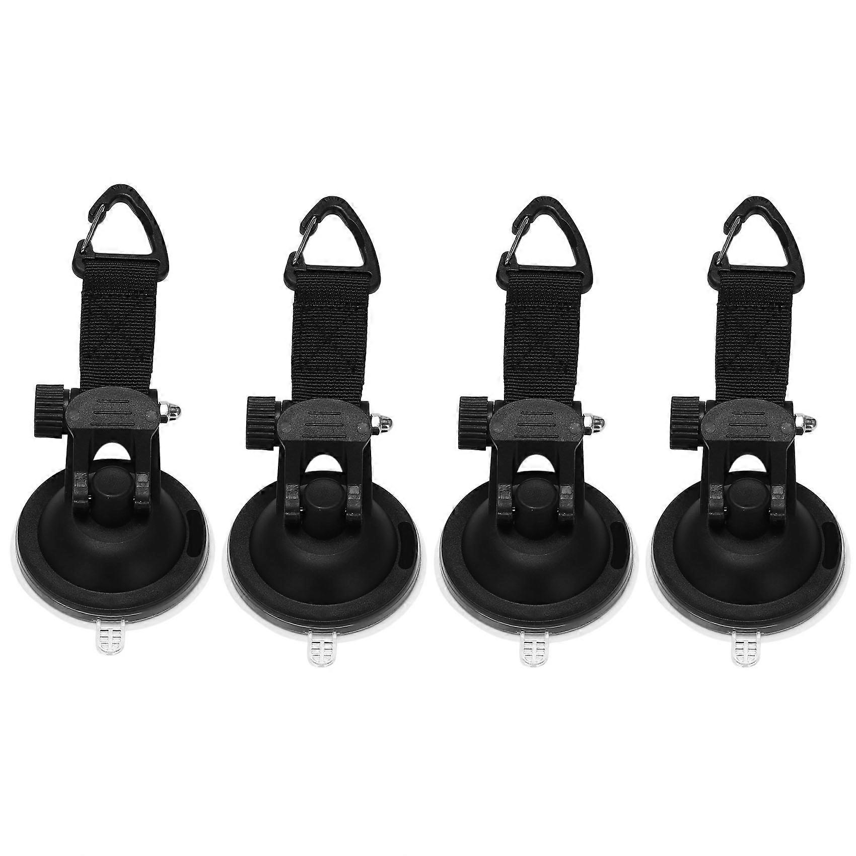 4Pcs Suction Cup Anchor Securing Hook Tie Down, Hook Universal