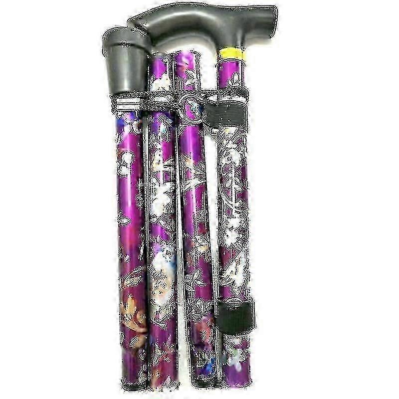 Walking Stick Ultralight Adjustable Walking Cane Self Standing Folding Cane