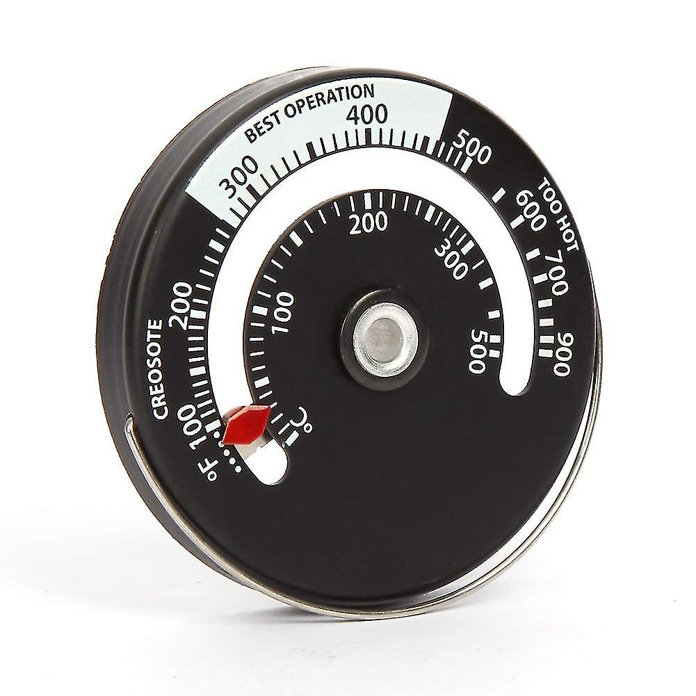 Thermomètre Magnétique Pour Cheminée De Poêle | Jauge De Température Pour Brûle-bûches / Barbecue
