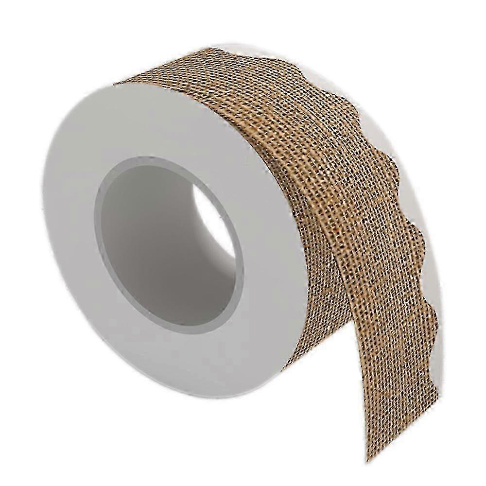 Appears Like Real Burlap, Neutral Burlap Bulletin Board Borders Fit Various Classroom Color Schemes Rustic Style Scallop Edge Design Bulletin Border 2