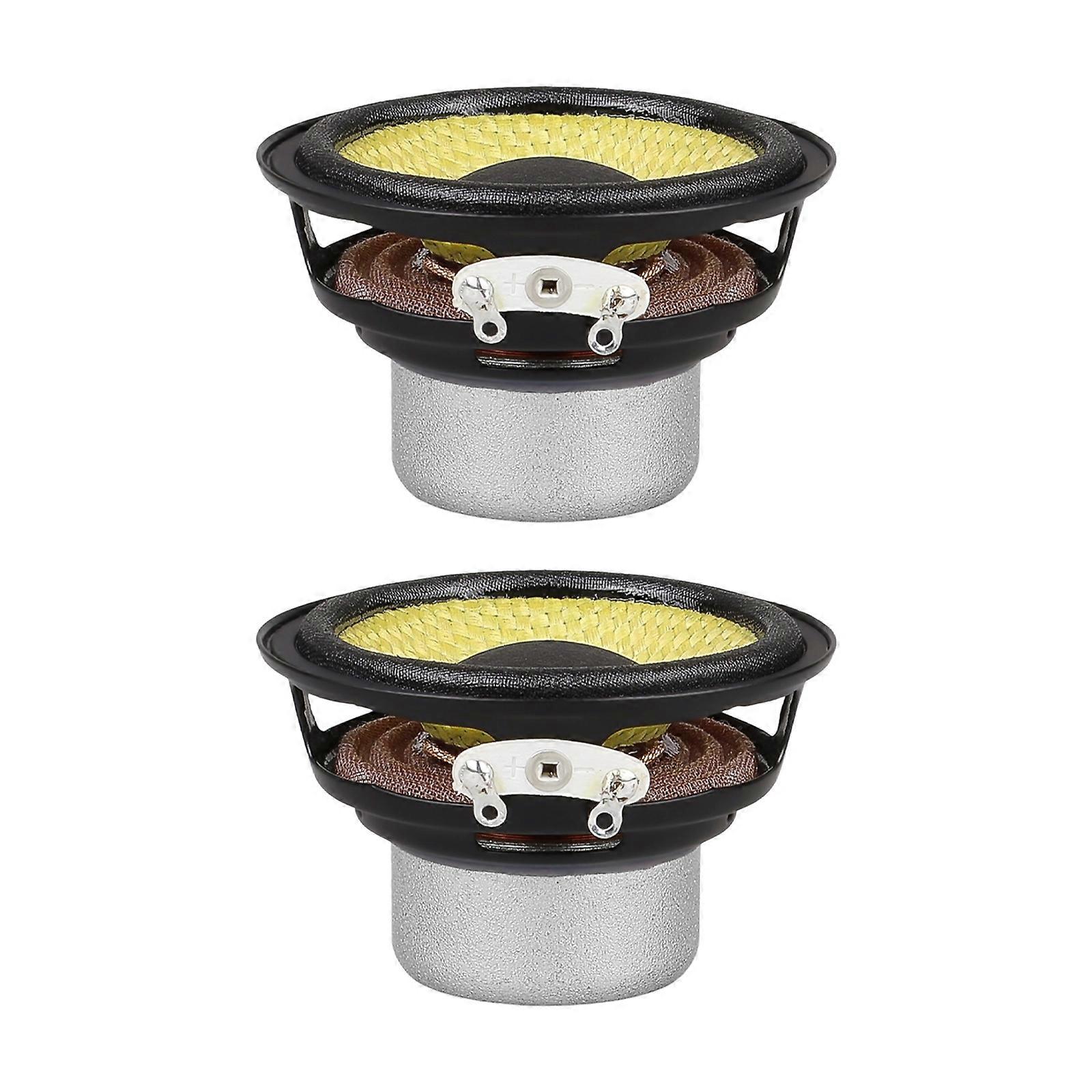 Upgrades 52mm Small Driver 15W 4 Ohm Impedance for High Frequency Performances In AV Equipment Installations Multicolor