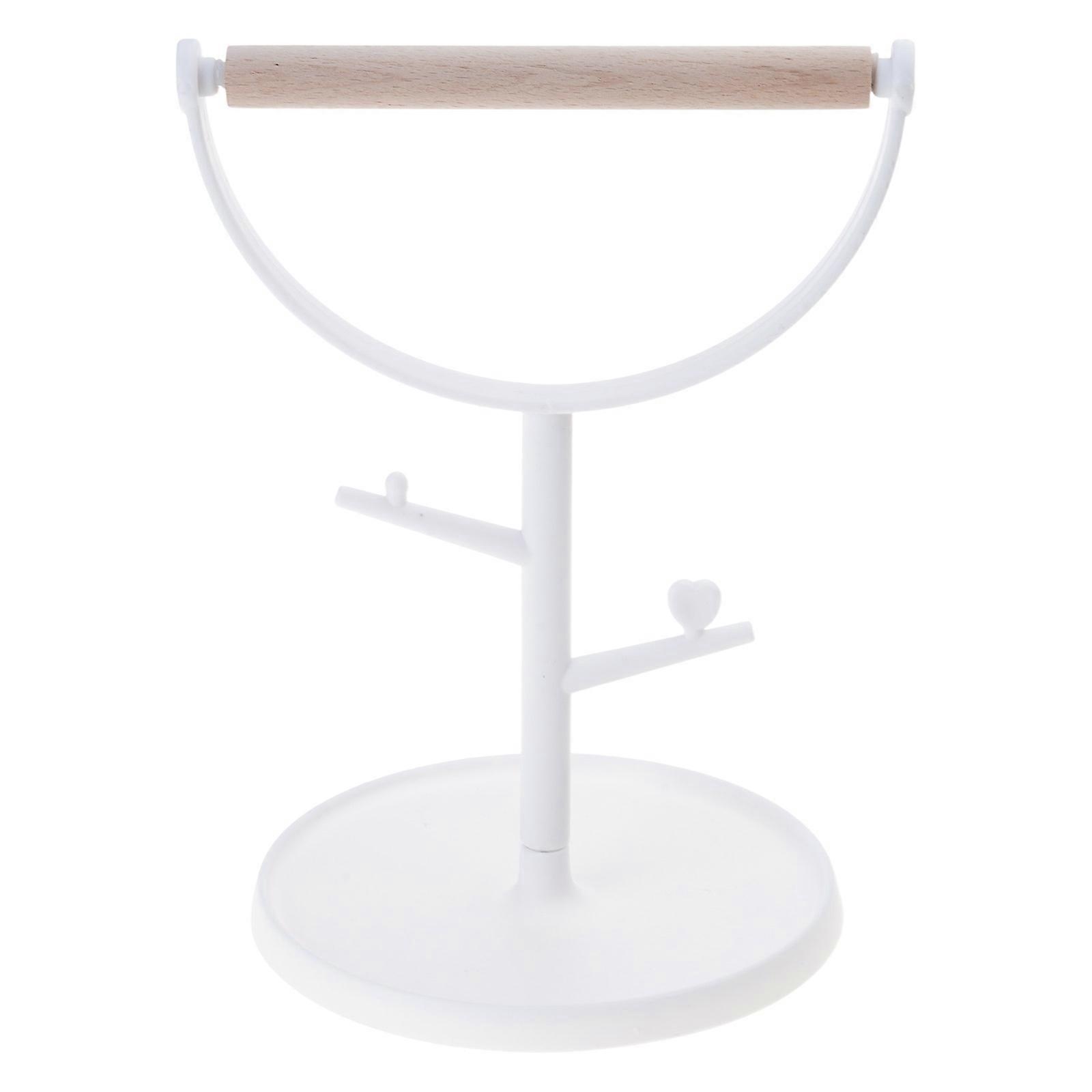 Bird Training Perch With Detachable Waste Tray And Texture Surfaces Stand Perch For Beak Exercise And Foot Massage Multicolor