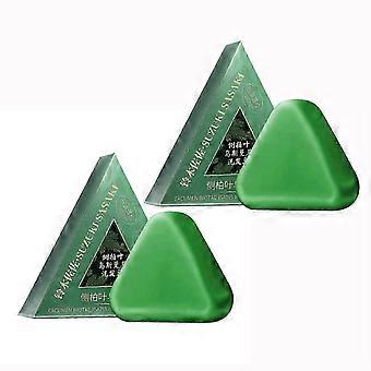 1-3pcs Organic Hair Thickening Usman Grass Shampoo Bar Natural Plant Extracts For Men And Women, Deep Cleansing Strengthening Hair Care