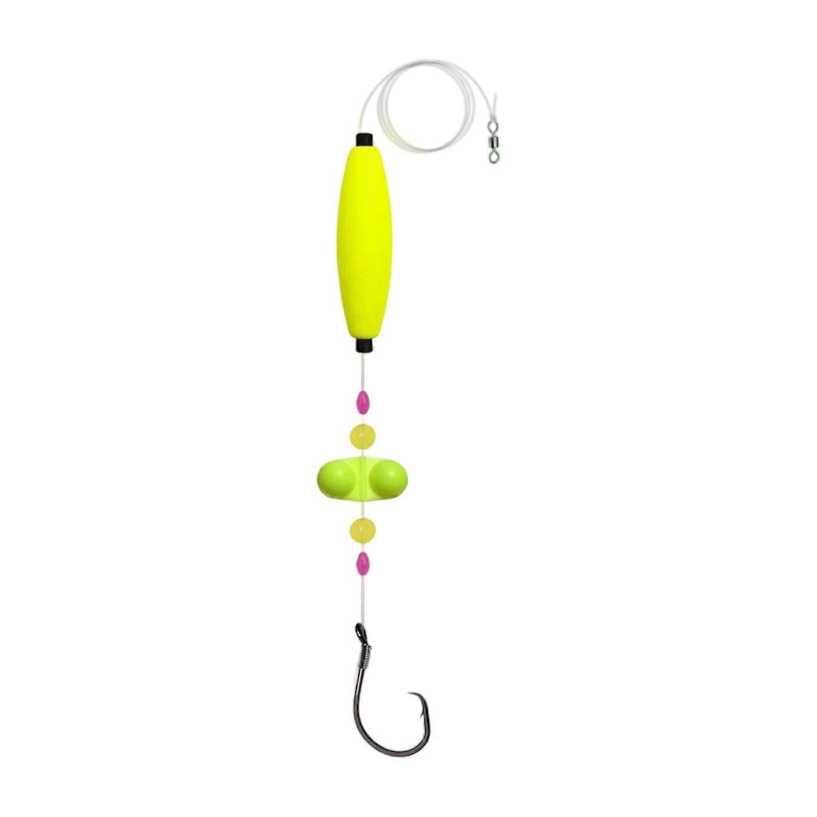 Fishing Float and Bobbers Catfishes Rigs Catfishes Float Rigs With Circle Hook Fishing Buoys Bobbers Float Rigs Enduring  Yellow