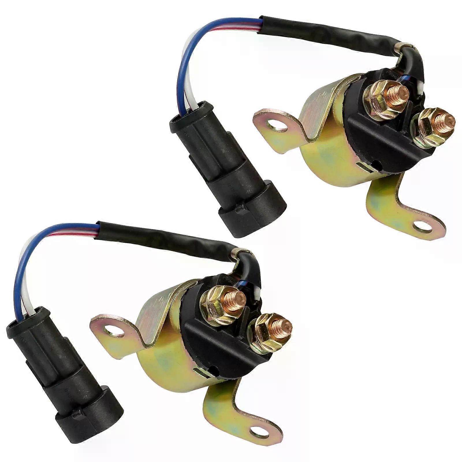 2x Starter Solenoid Relays for Polaris Ranger 570 2015-2021 / RZR 570 2014-2020 NO.3841
