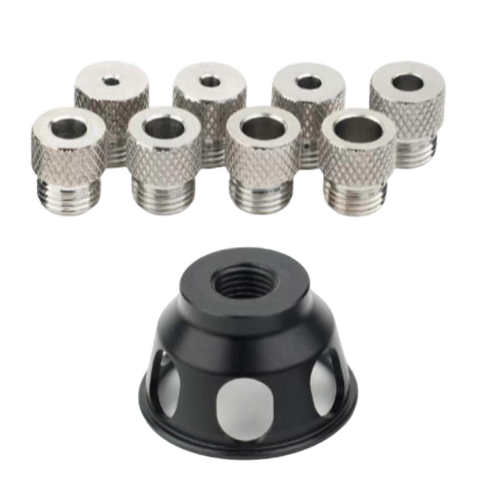 Blind Hole Vertical Drill Guide Doweling Jig Suitable for Furniture Assembly & Home Improvement Tasks Center Dowel Holes Multicolor