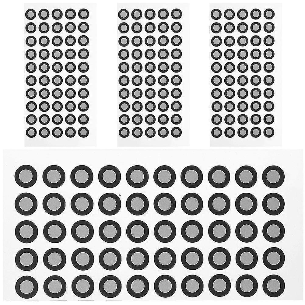 4 sheets of Diffuse Reflection Markers 3D Scanner Markers Reference Points Markers
