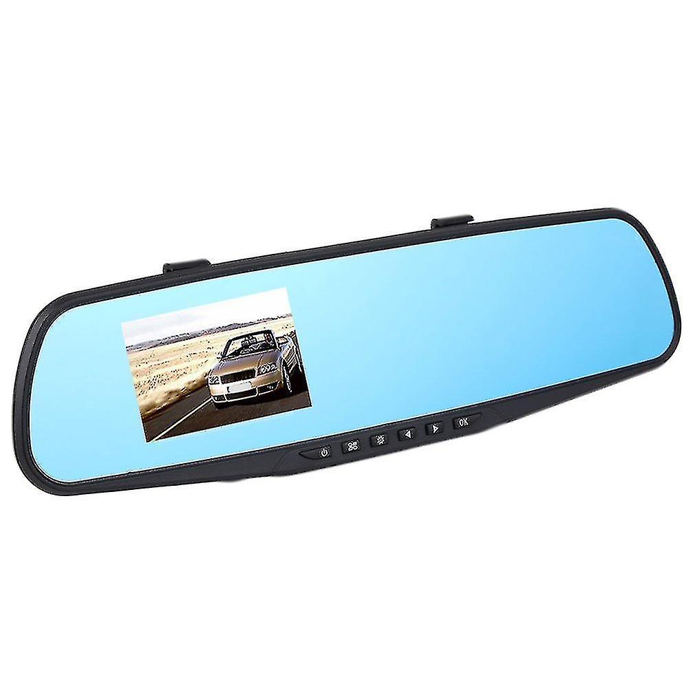 720p 2.8ltps Mirror Video Dash Dual Car Video Recorder Camera Rear View Dvr