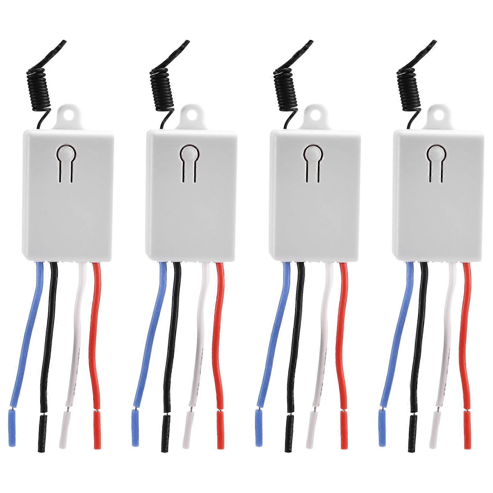 LED Light Wireless Remote Control Switch Receiver Wiring-Free Wireless Smart Switch