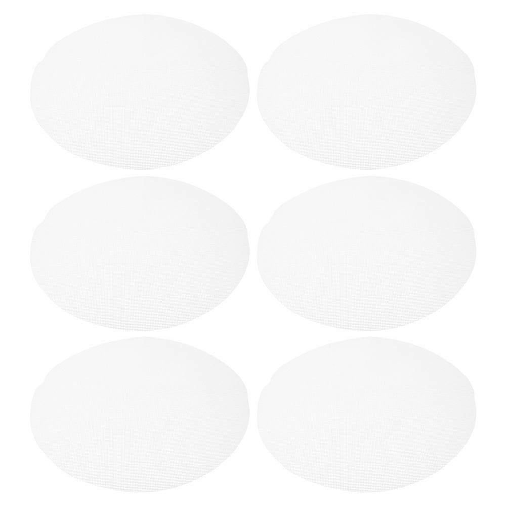 Dumpling Steamer Sheets Silicone Steaming Liner for Kitchen Use 6Pcs