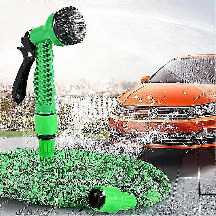 Extendable Water Hose with Nozzle, 5-15 Meters