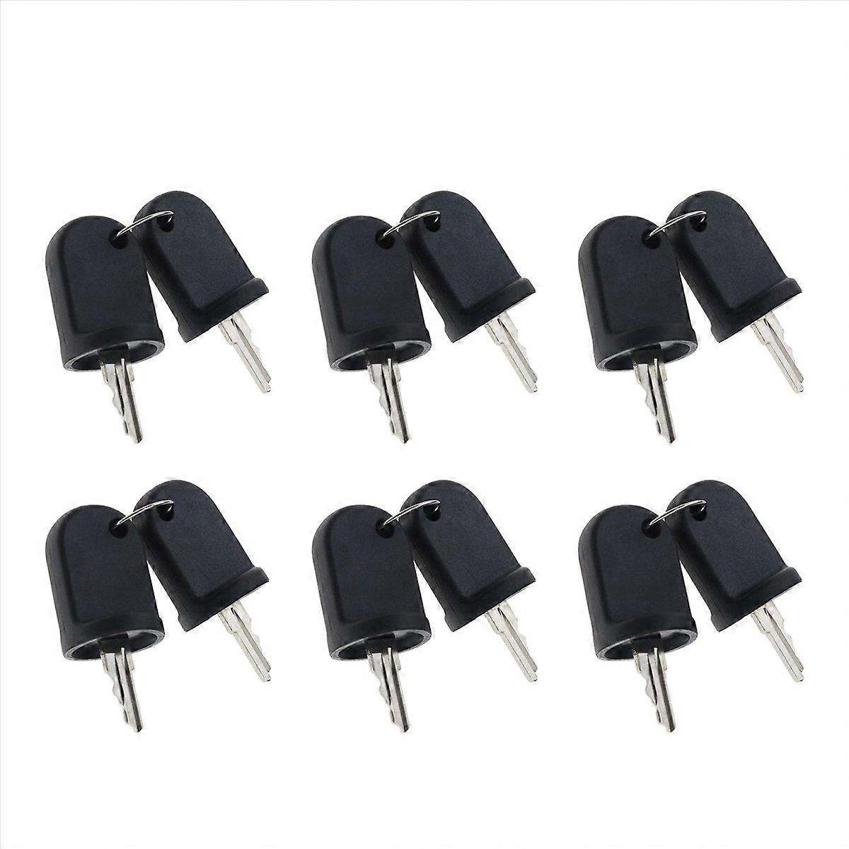 12PCS Ignition Switch Keys Compatible for RXV G&E 611282 605946 606993