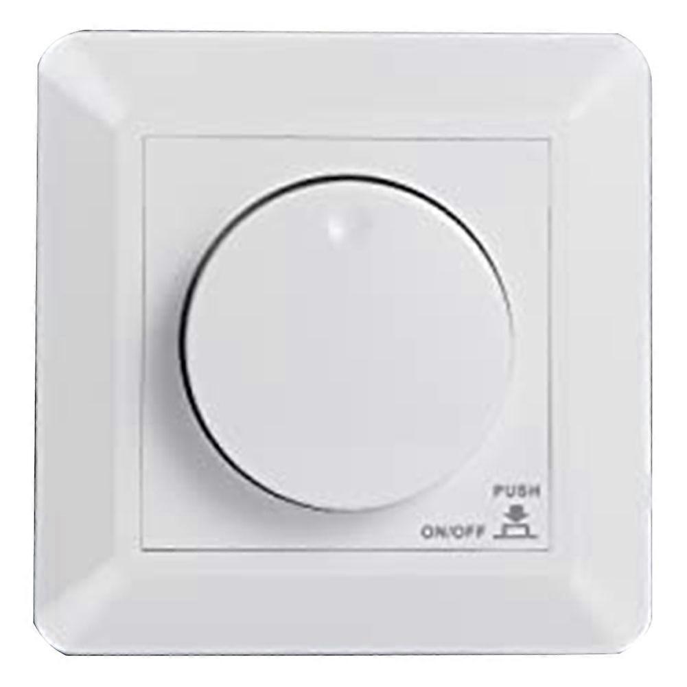 LED Dimmer Switch, Flush-Mounted Dimmer for Dimmable LED and Halogen, 5-300 W Dimmer Switch LED, Phase Control Dimmer