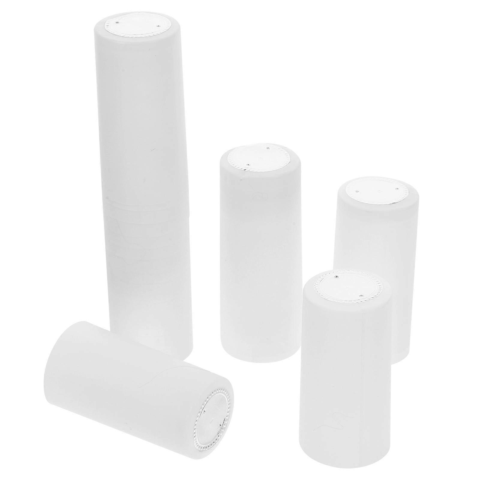 Seal Shrink Caps for Bottles Decorative Effect Air-tight Seal Banquets Parties Use 100Pcs
