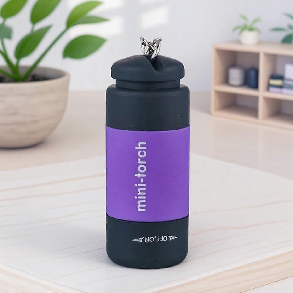 USB Rechargeable Keychain Flashlight Waterproof Mini LED Torch Keychain Light for Emergency