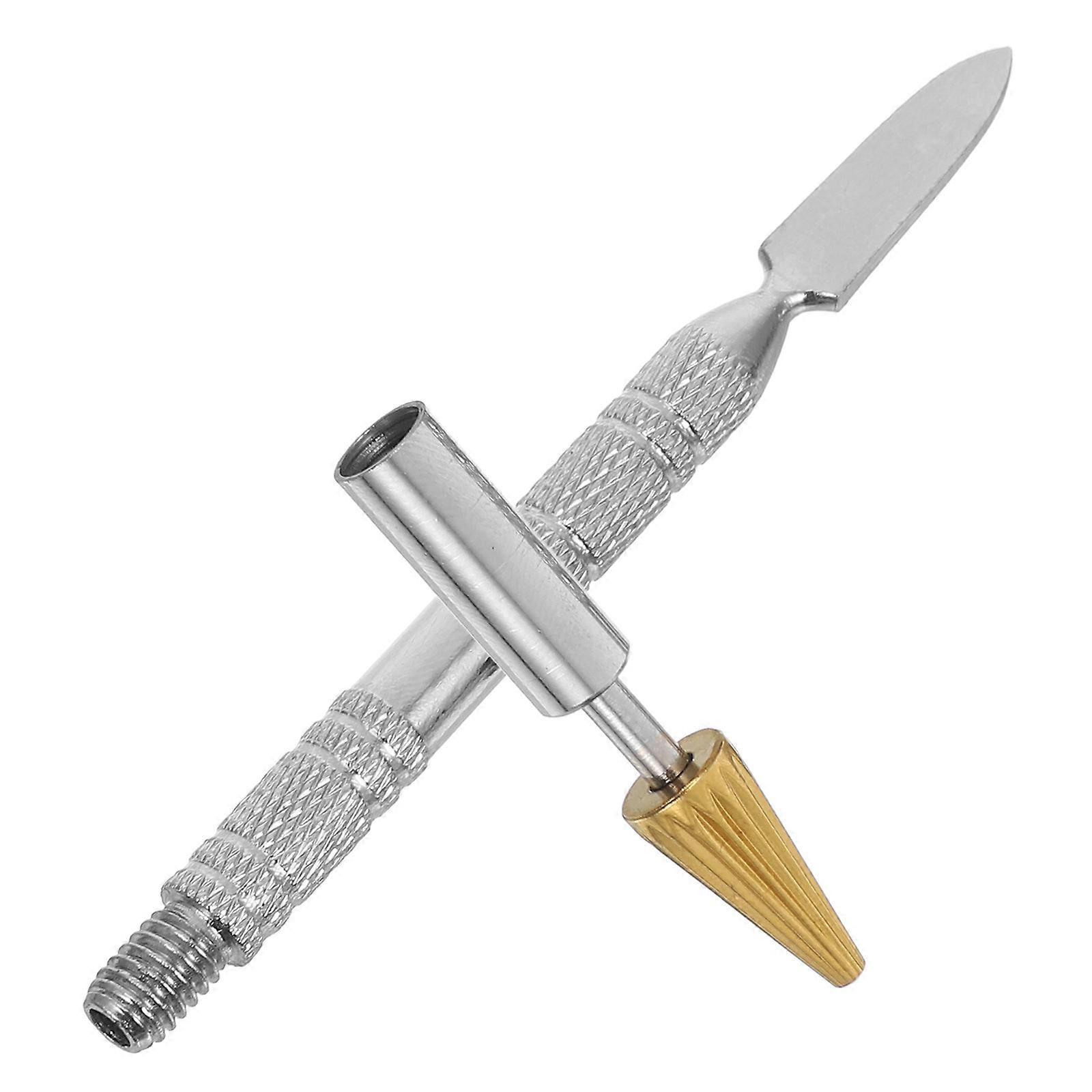 Edge Dye Pen Tool Multi- .6X0.7X0.7CM Silver Lightweight 1Set