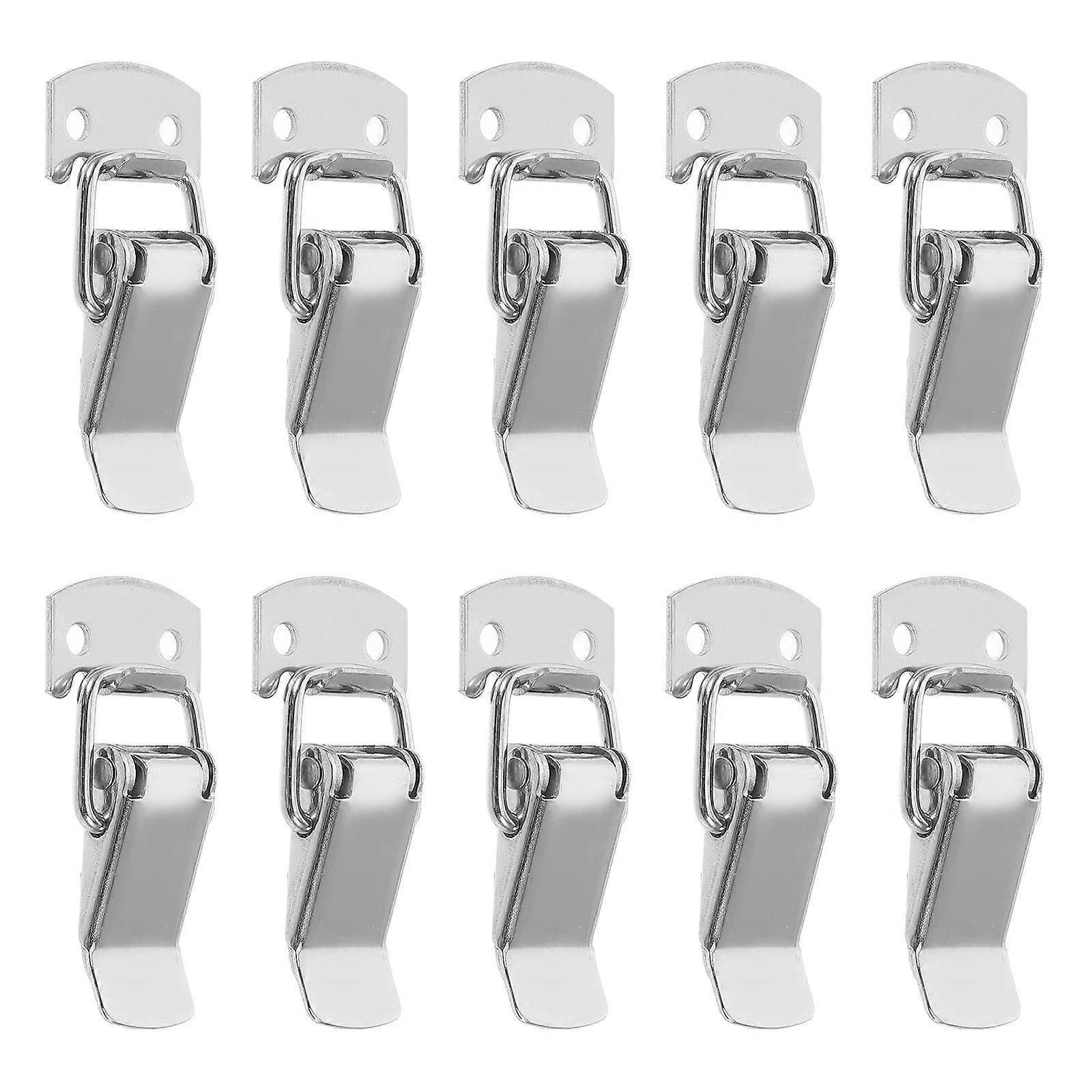 Rv Cabinet Latch Stainless Steel Toggle Latch for Toolboxes with 10Pcs Locks