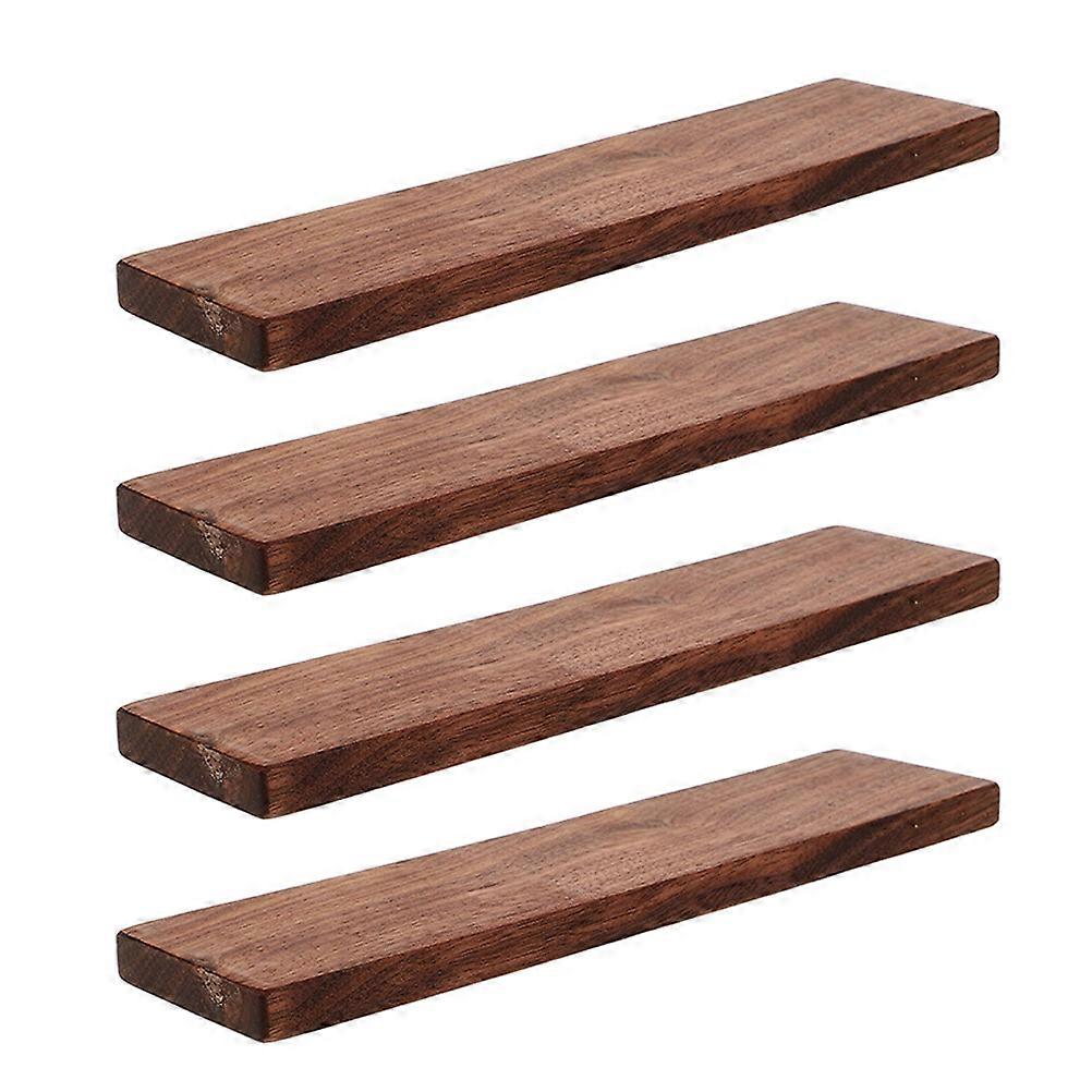 Wood Lumber Board Walnut for DIY Projects 4Pcs Solid Wood Crafting Material