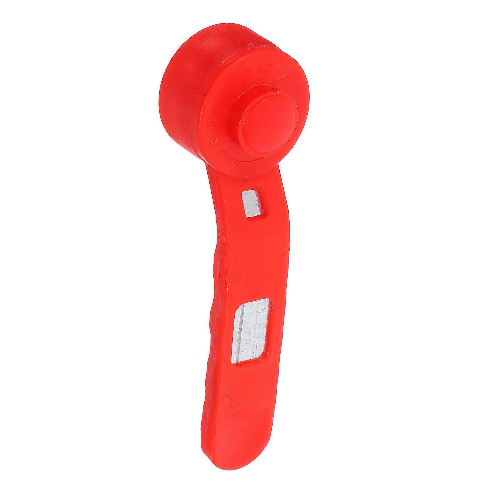 Water Shut Off Replacement Handle Ball Valve Handle for Outdoor Use Red Iron Precise Control 2Pcs