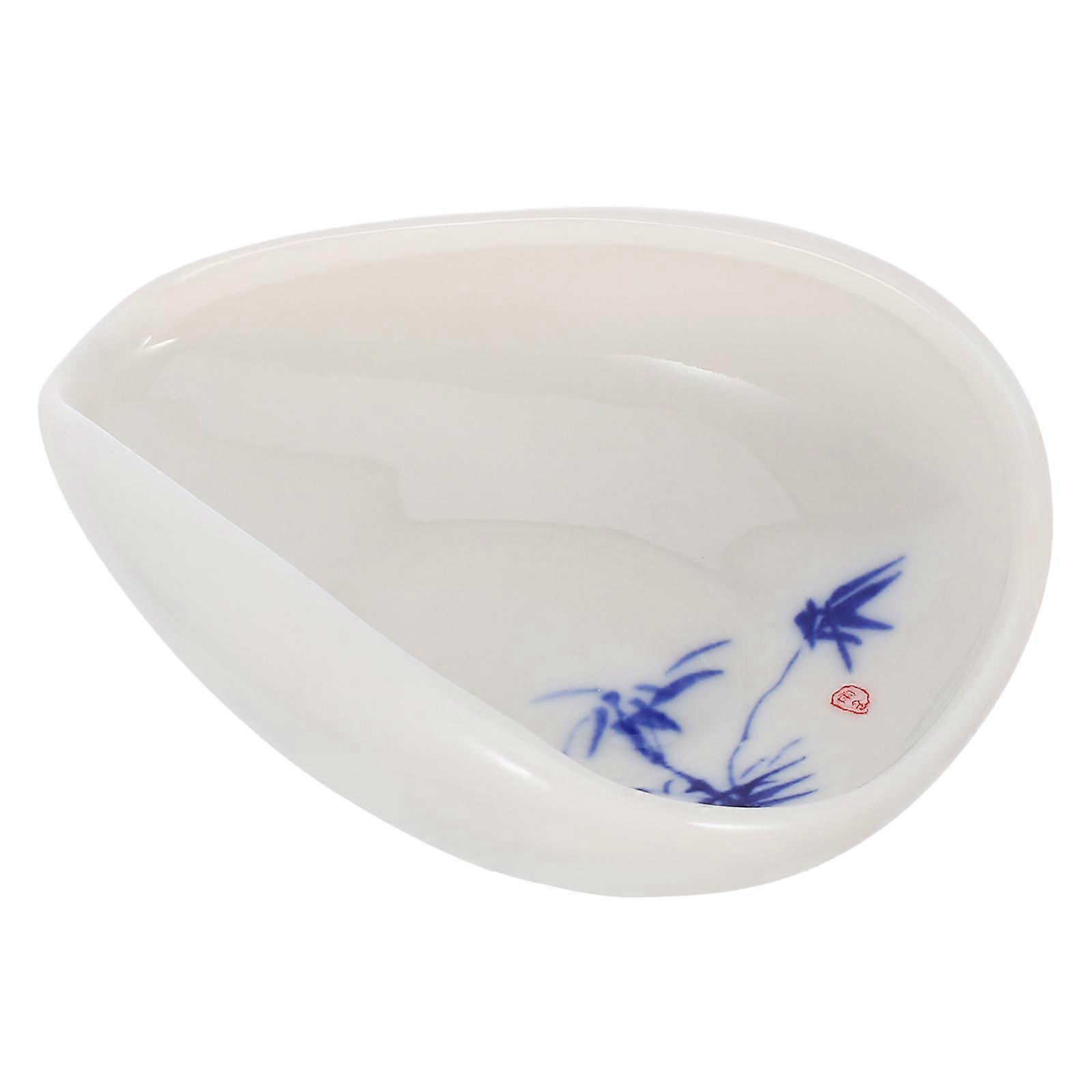 Coffee Bean Measuring Spoon Ceramic for Measuring Use in Kitchen Bean Tray