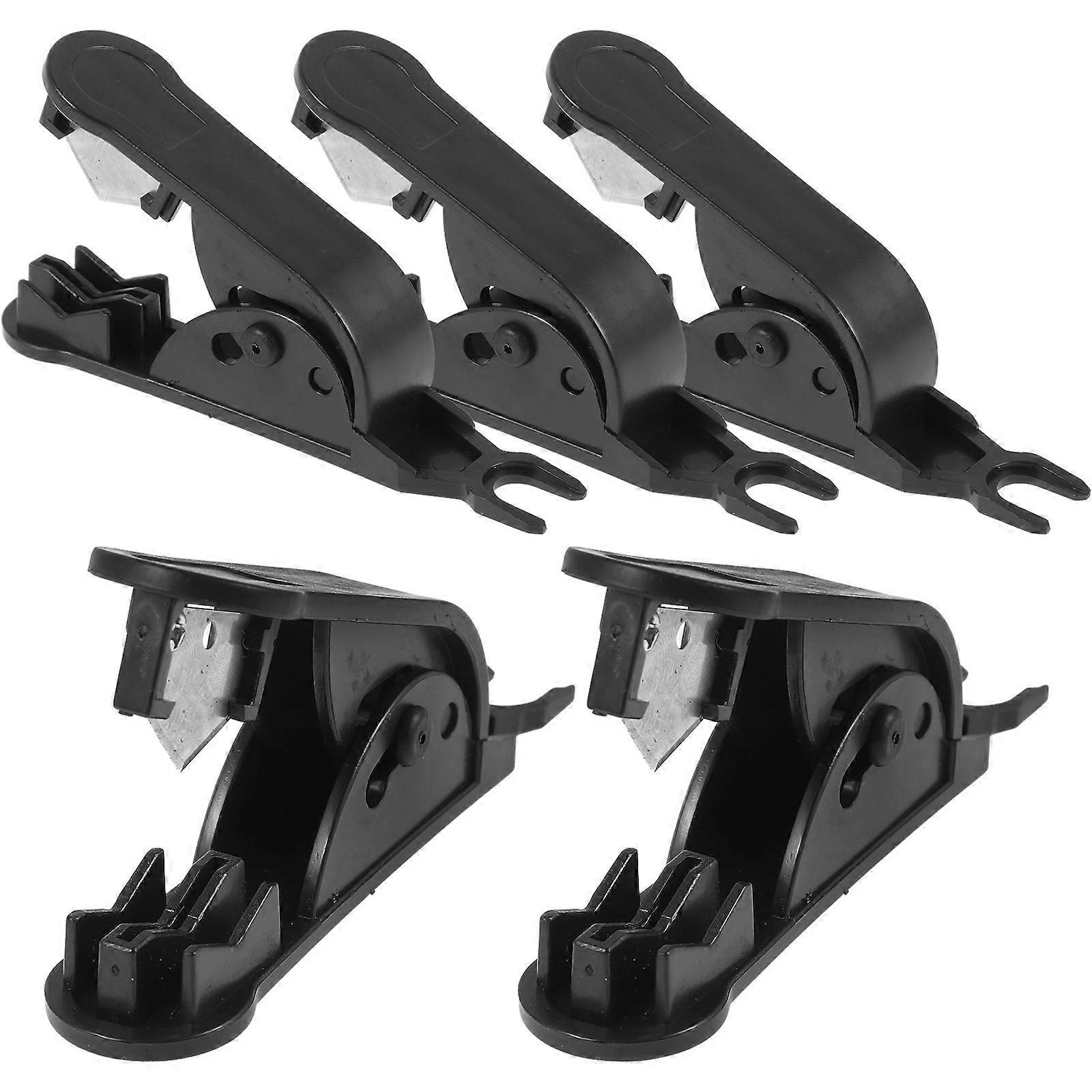 Black PE Pipe Cutter for Cutting Various Materials with Ease 5pcs
