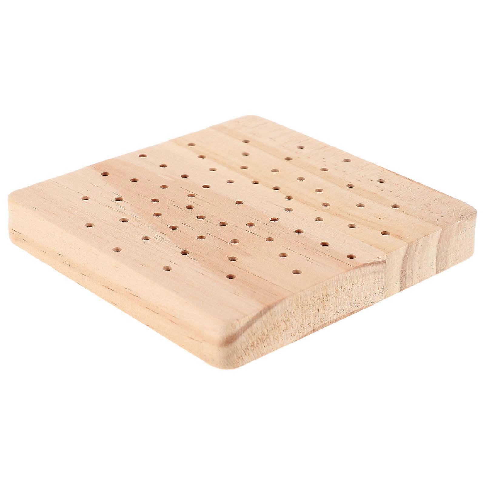 Bit Organizer Nail Drill Bit Holder for Storage Use Compact Wooden Design