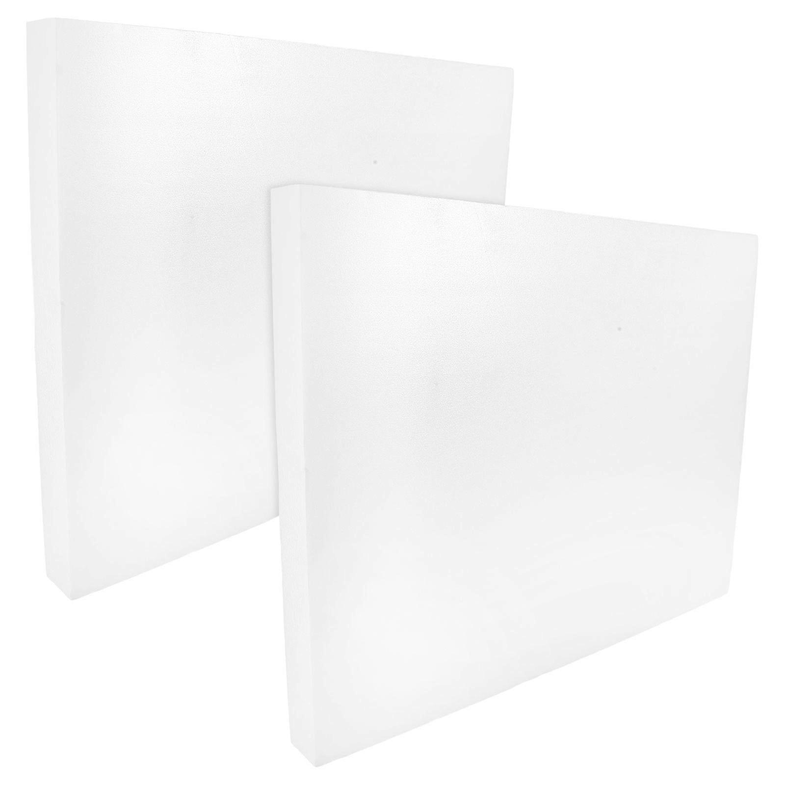 White PU Foam Sheet for Phone Protection 2pcs Stylish Design Versatile Size