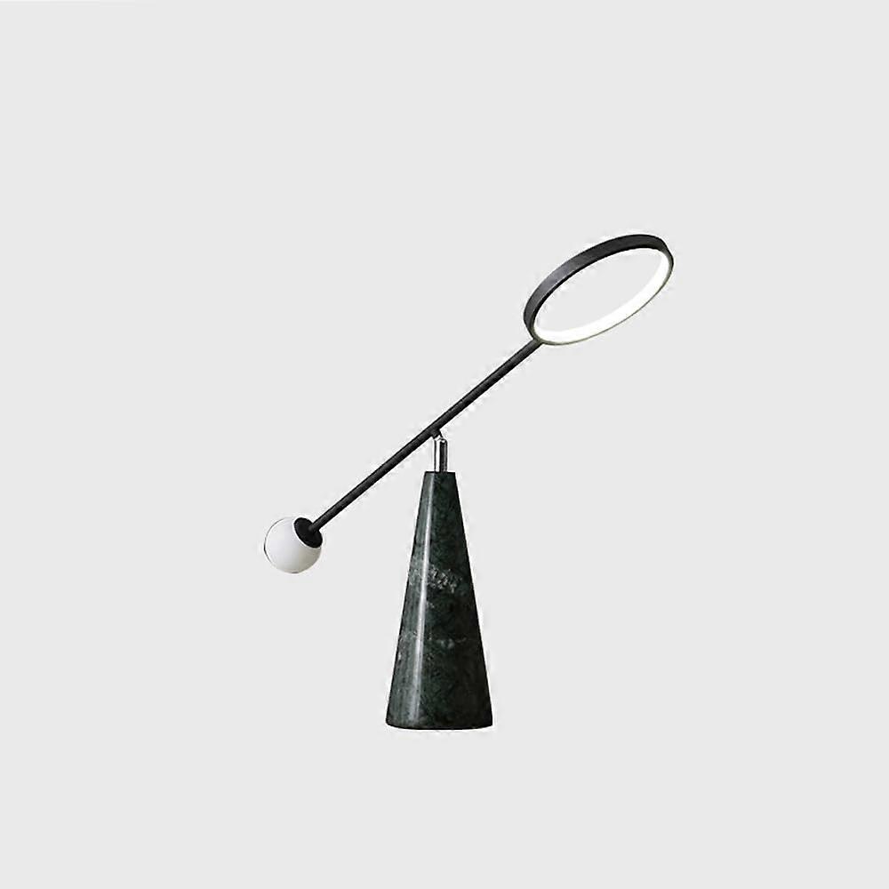 Nordic Table Lamp with Adjustable Double Head for Bedroom or Office, G9 Bulb Compatible