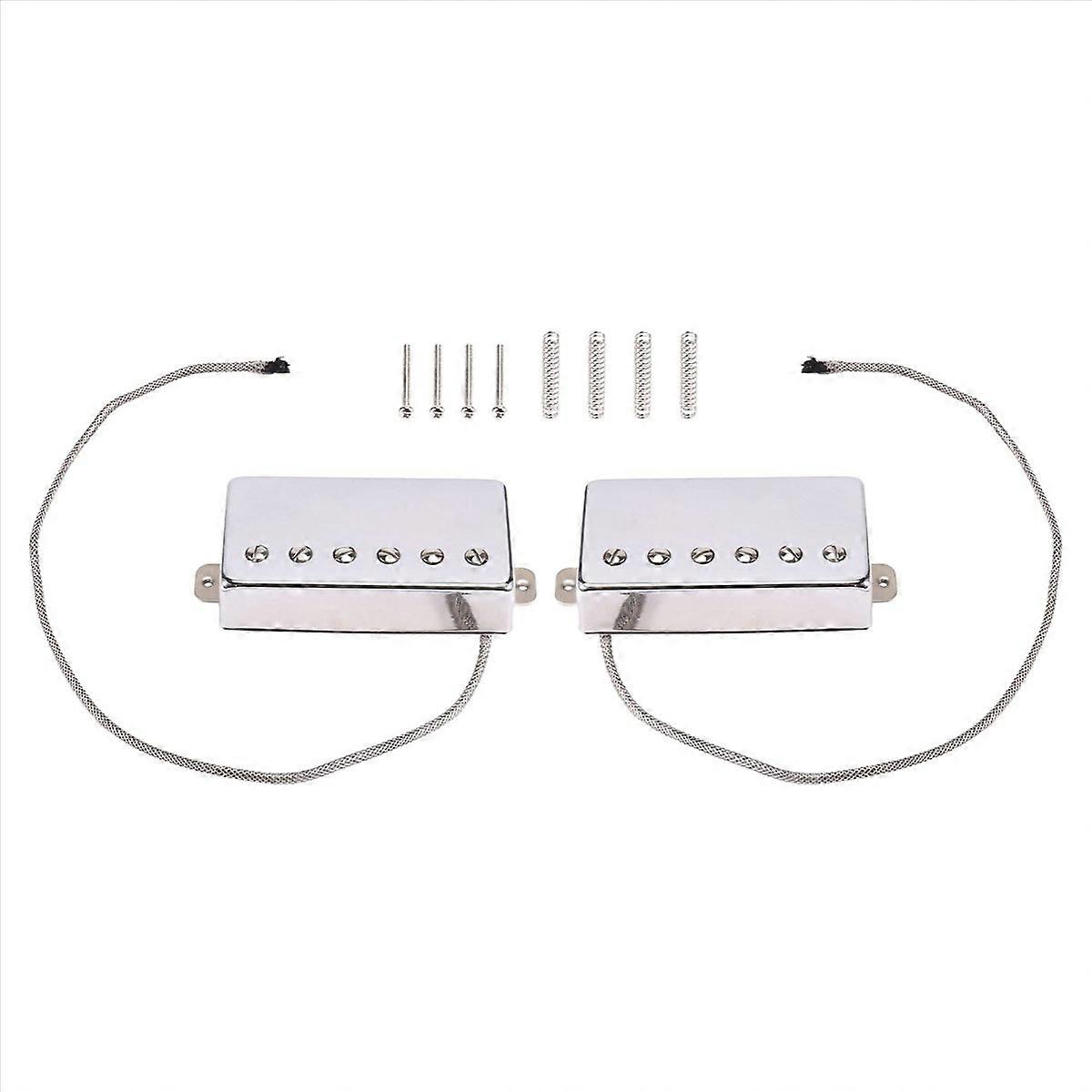 2PCS for Alnico 5 LP Guitar Neck & Bridge Pickups