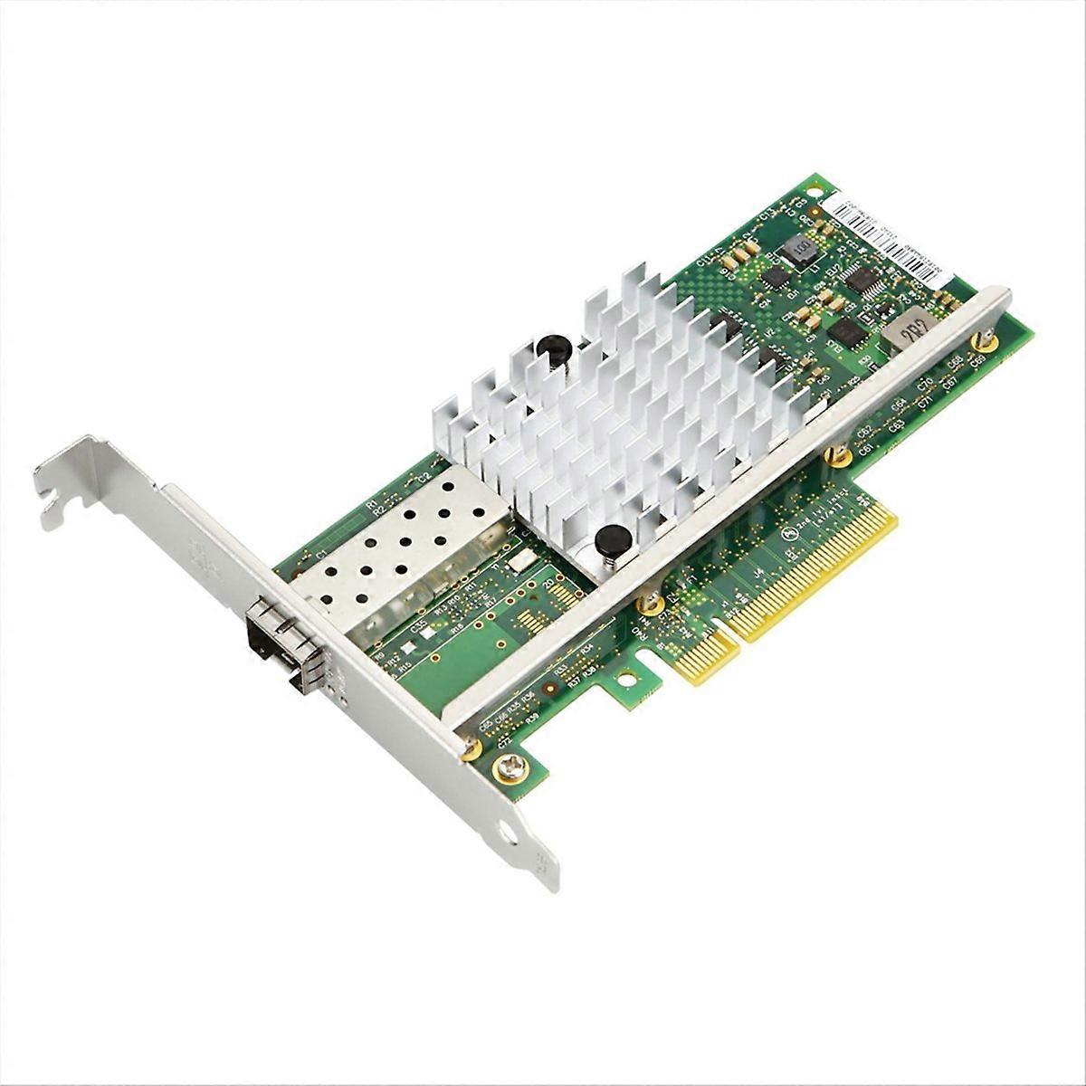 10G προσαρμοστής Ethernet ινών καρτών δικτύου PCIE X8 X520-DA1