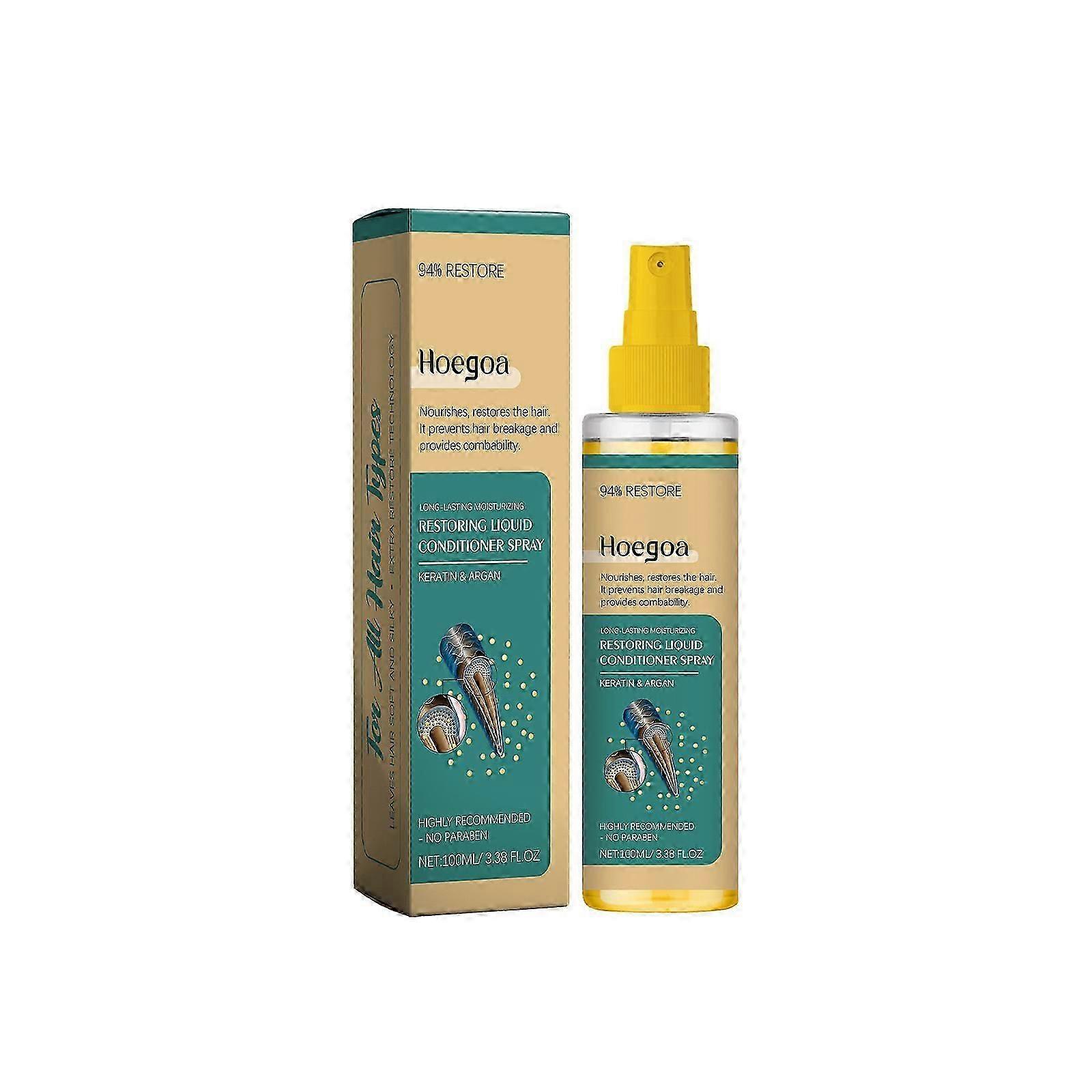 Argan Leave-In Hair Spray for Moisture
