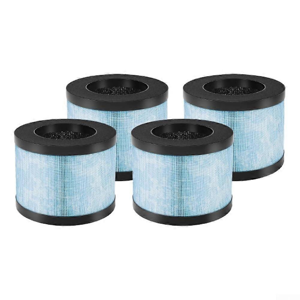 4 Pack Air Purifier Filter for Aroeve MK01, 3Layer Replacement for Allergens and Pet Odors