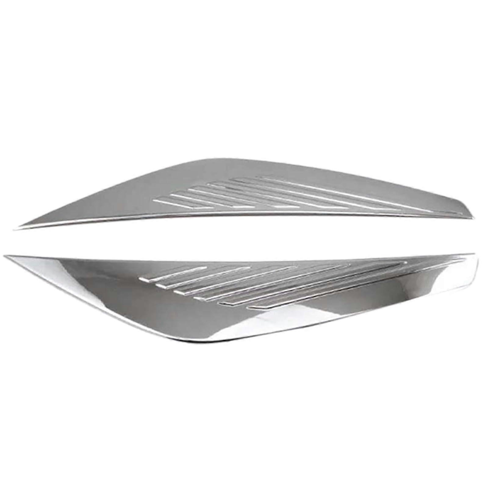 Chrome Headlight Cover Protector Trim for Ford Escape Kuga 2017 2018 ScratchResistant Finish