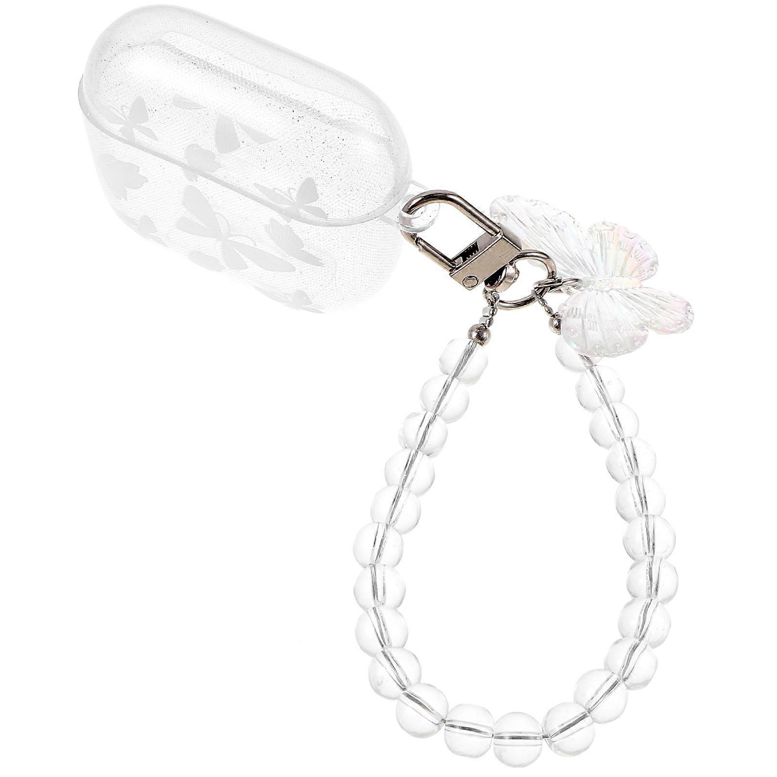 Earphone Protector Wireless Earbud Cover for 4Pcs Transparent Earphone Case