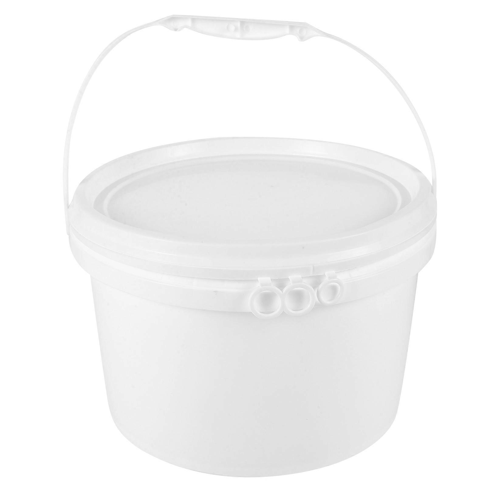 Household Storage Bucket Small Plastic Bucket with Lid