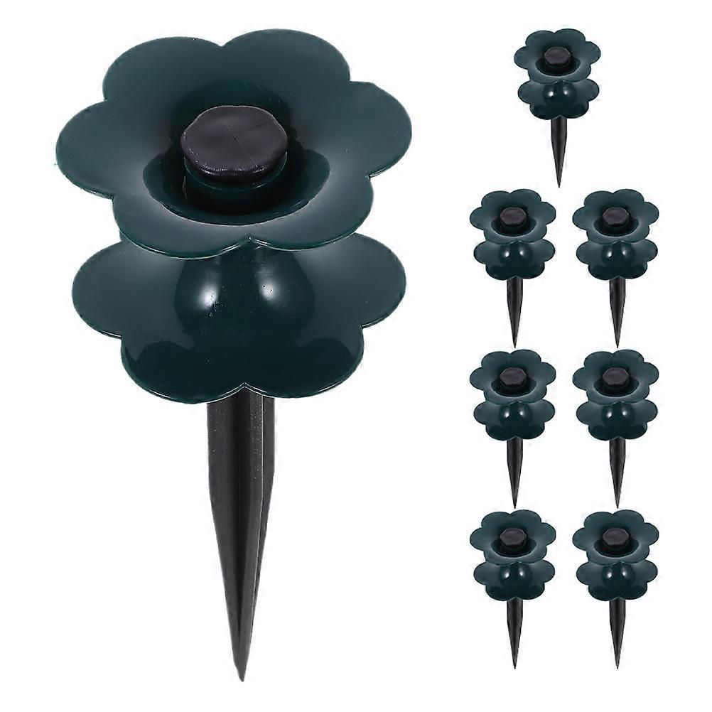 Garden Hose Guide Roller for Versatile Lawn Use 8Pcs Plastic Hose Guard