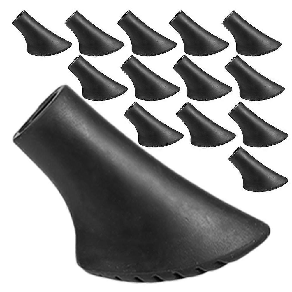 Trekking Pole Tips Protectors Durable Non-Skid Cane Tips Replacement 30Pcs