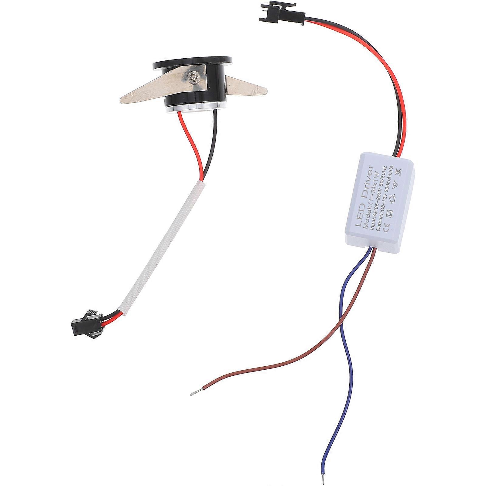 Recessed Well Light for Display Showcase Spot Lighting 1W Aluminum