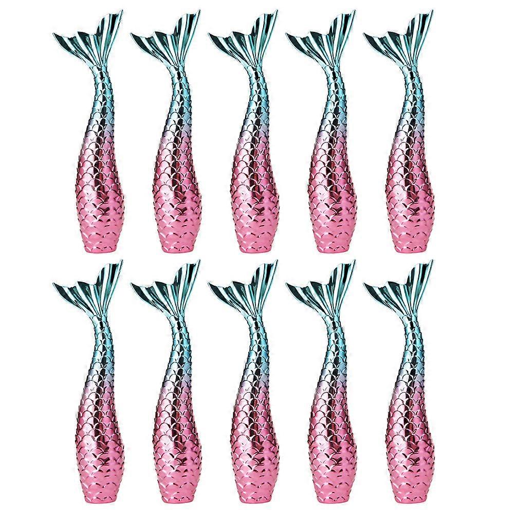 Empty Lip Gloss Tube for DIY Use with Applicator Wand 10Pcs Set