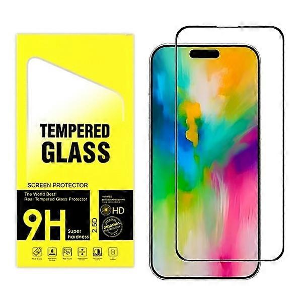 2pcs Tempered Glass compatible with iPhone 16/16 Pro/16 Pro Max - Screen Protector Transparent compatible with iPhone 16 Pro Max
