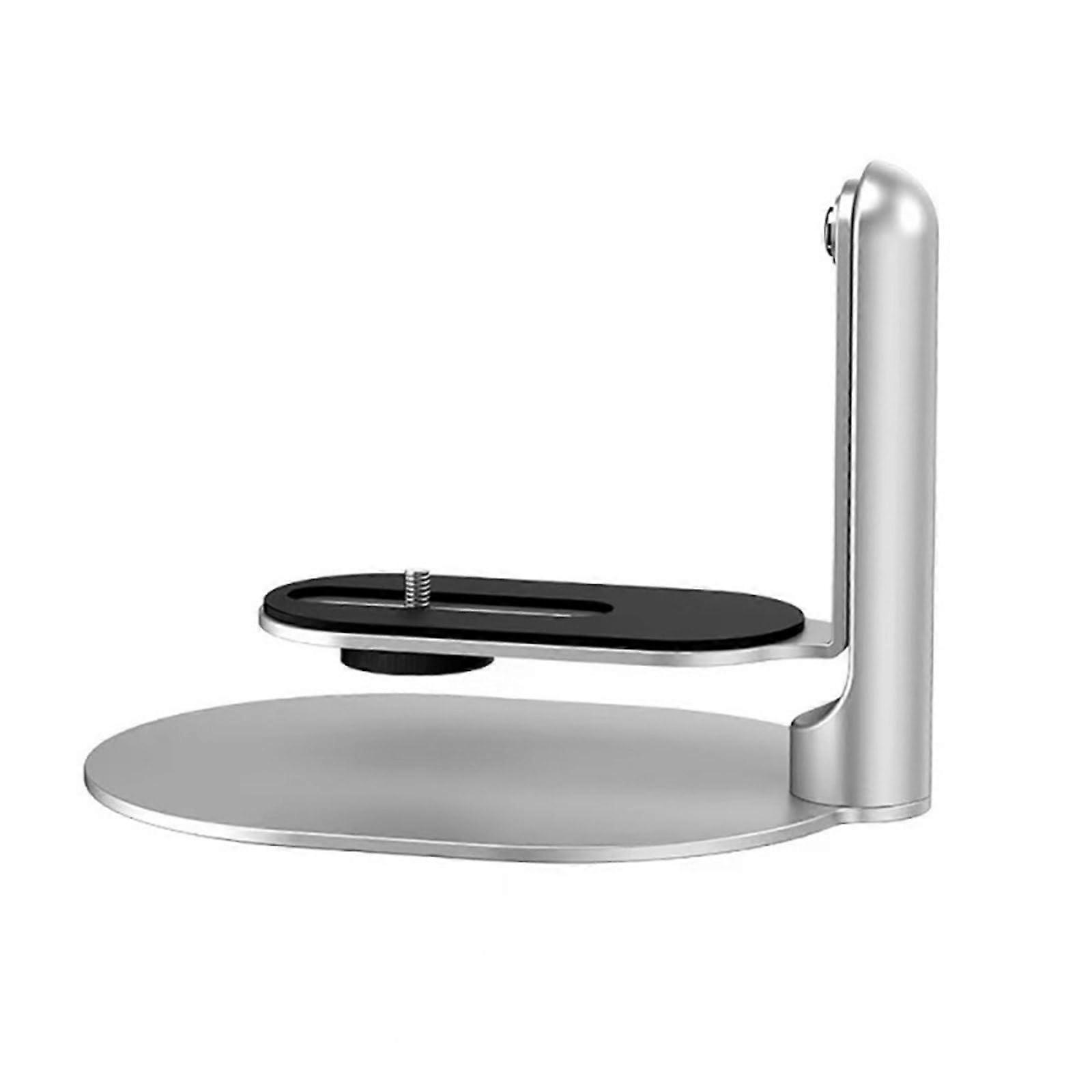 360° Rotating Metal Desktop Projector Stand with 1/4 Inch Screw for Stable LCD DLP Projection