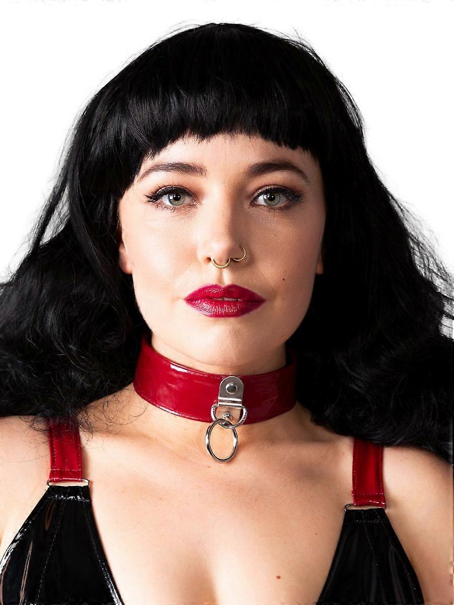 Wide Pvc Choker With O Ring