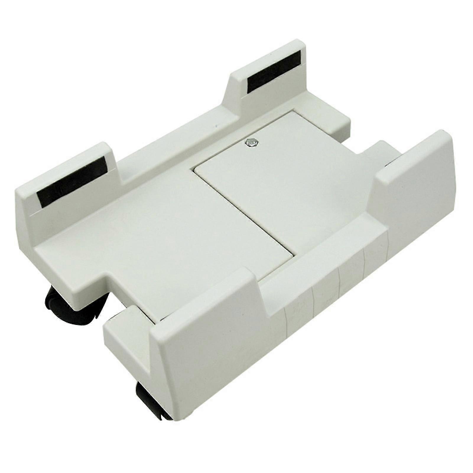 Removable Computer Host Stand Base Desktop Bracket With Rolling Caster Wheels