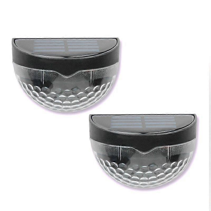 2 PCS LED Solar Wall Light